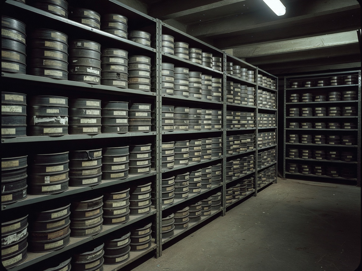 Archival 35mm film print reel representing Der Schuh des Manitu national record