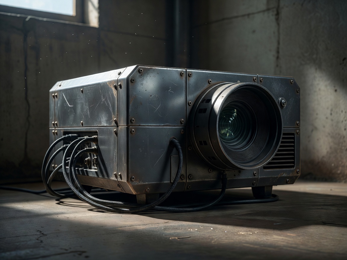 Cinematic digital projector representing Chantal im Märchenland theatrical run